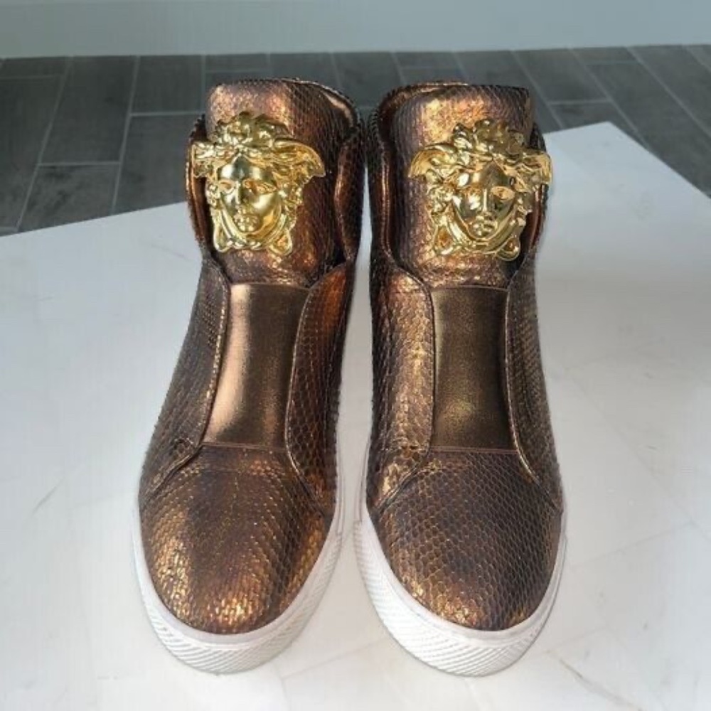 Men's Versace High Top Sneakers